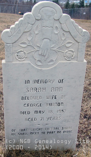 Sarah Ann Burton