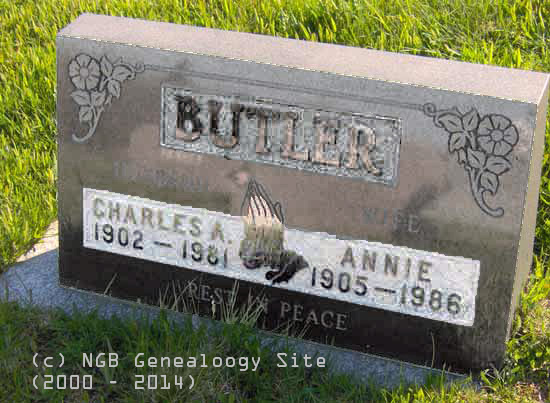 Charles and Annie Butler