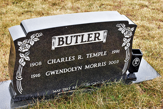 Charles R. Temple & Gwendolyn Morris Butler