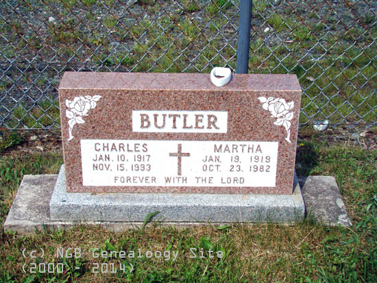Charles and Martha Butler