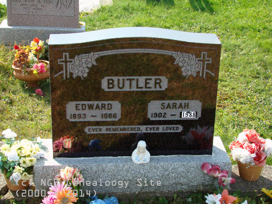 Edward and Sarah Butler