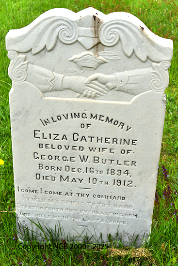 Eliza Catherine<br>
Butler