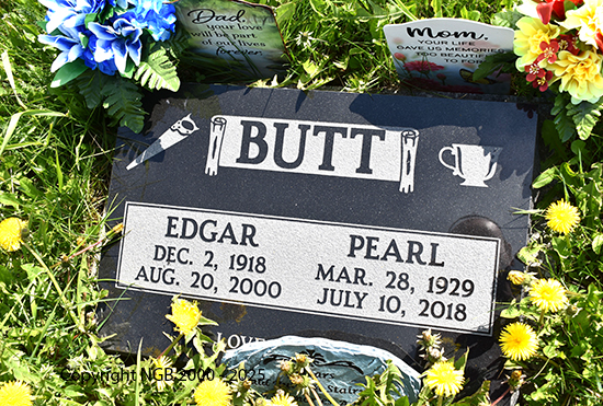 Edgar & Pearl Butt
