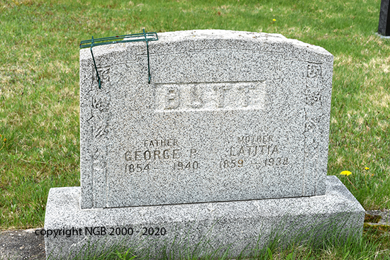 George P. & Letitia Butt