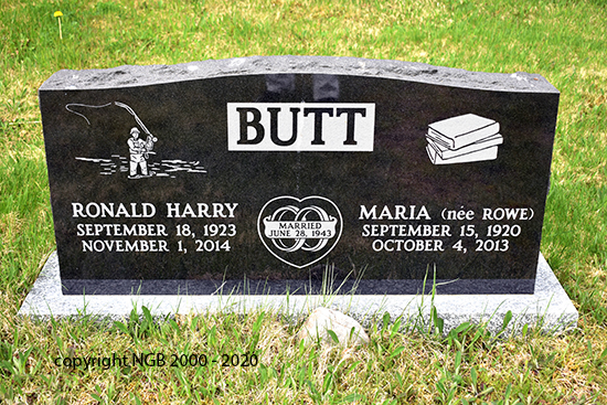 Ronald Harry & Maria Butt