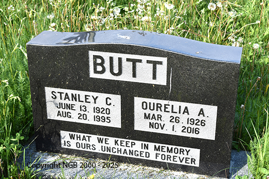 Stanley C. & Ourelia A. Butt