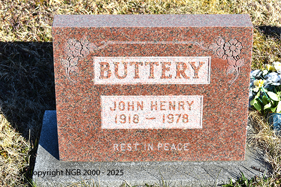 John Henry Buttery