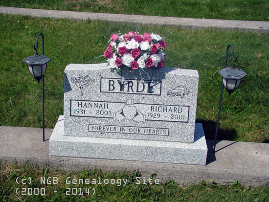 Hannah and Richard Byrde