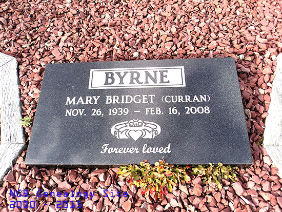 Mary Bridget (Curran) Byrne