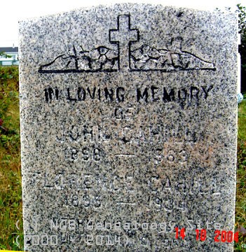 John & florence Cahill