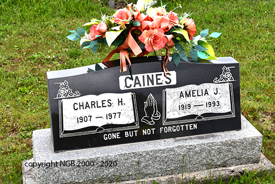 Charles H. & Amelia J. Caines