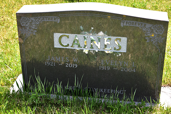 James W, & Evelyn I. Caines