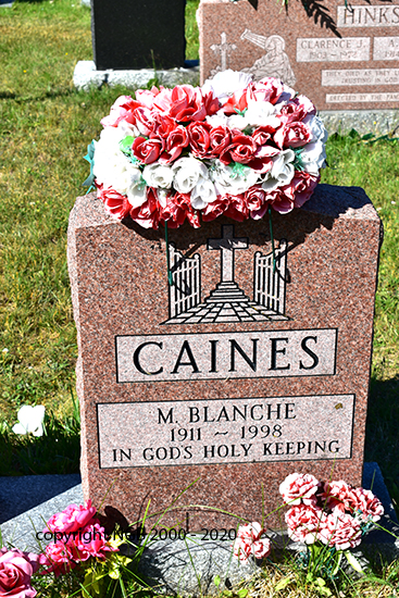 M. Blanche Caines