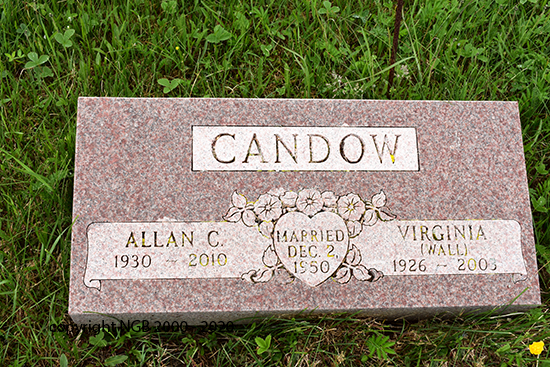 Allan C. & Virginia Candow