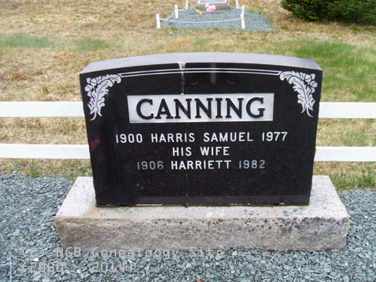 Harris Samuel & Harriett Canning