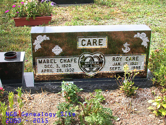 Mary Chafe Care and Roy Care