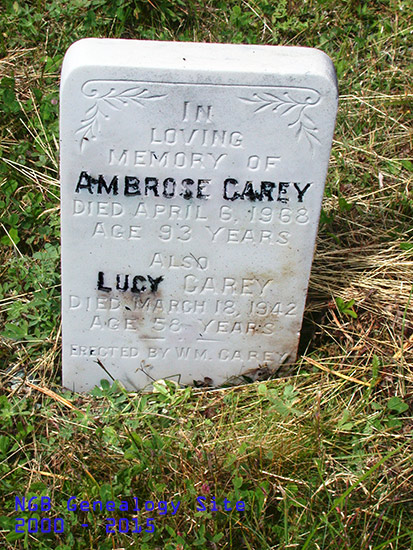 Ambrose & Lucy Carey