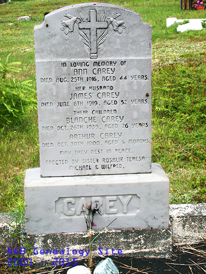 Ann, James, Blanche & Arthur Carey