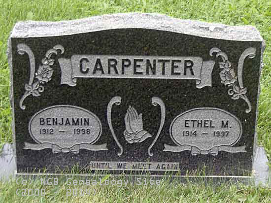 Benjamin and Ethel Carpenter