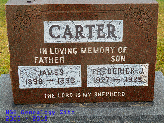 James & Frederick J. Carter