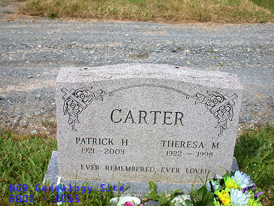 Patrick H. & Theresa M. Carter
