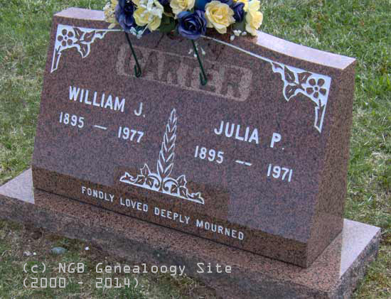 William and Julia Carter