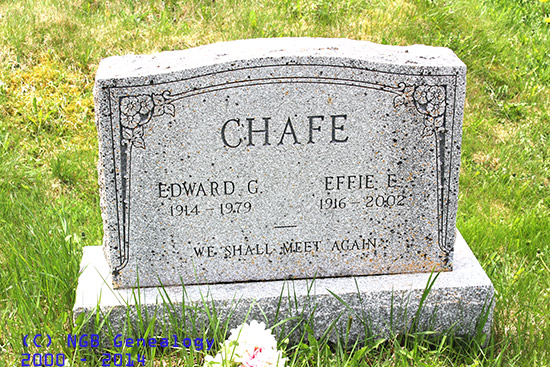 Edward & Effie Chafe