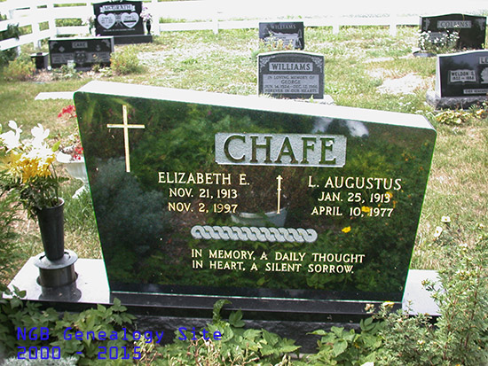 Elizabeth & L. Augustus Chafe