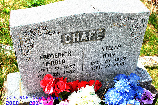 Frederick Harold & Stella May Chafe