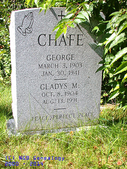 George & Gladys M. Chafe