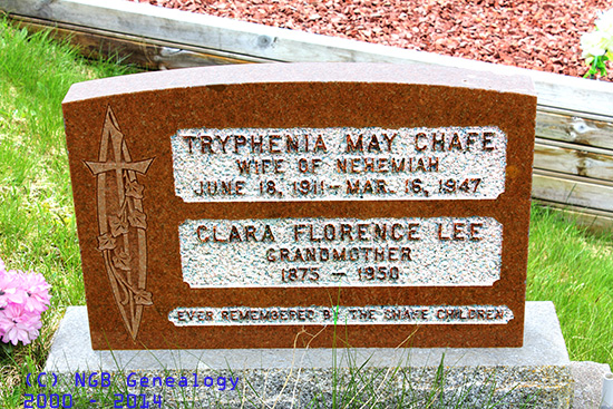 Tryphenia May Chafe & Clara Florence Lee