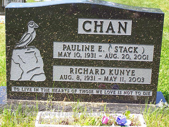 Pauline & Richard Kunye Chan