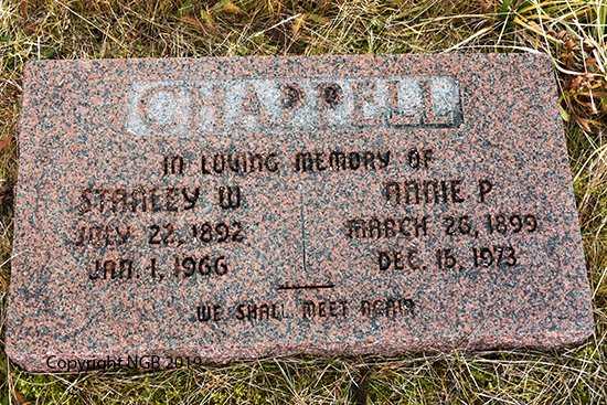 Stanley W. & Annie P. Chappell