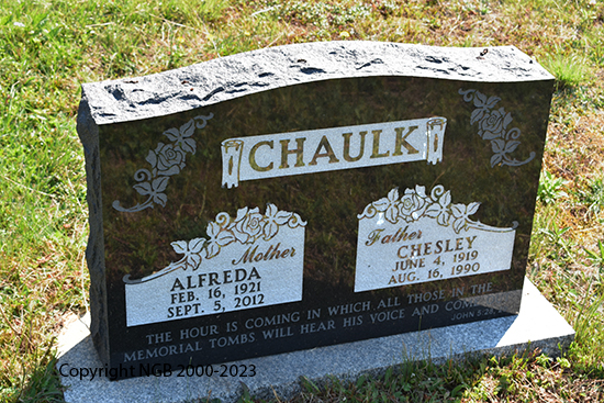 Alfreda & Chesley Chaulk