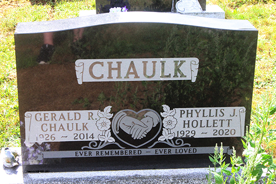 Gerald R. & Phyllis J. Hollett Chaulk