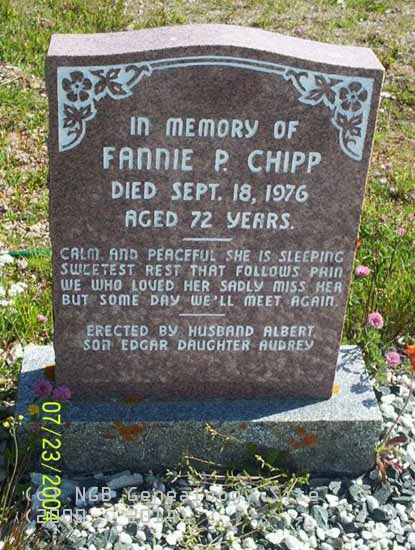 FANNIE CHIPP