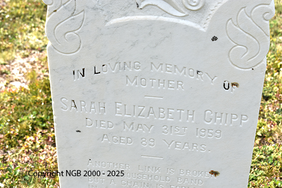 Sarah Elizabeth <br>Chipp