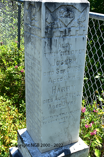 Charles, Tryphena, Joseph & Harry Churchill