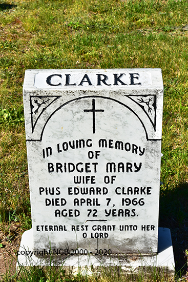 Bridget Mary Clarke