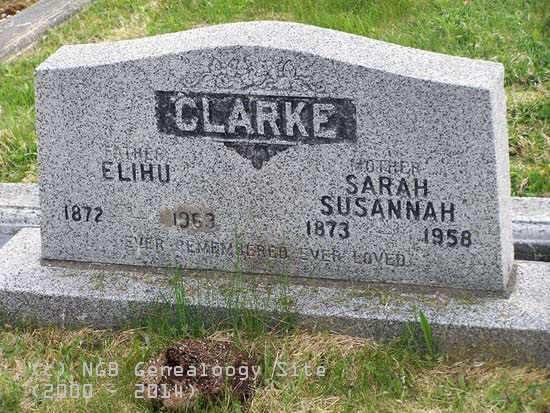 ELIHU AND SARAH CLARKE
