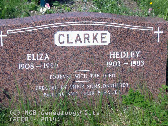 ELIZA AND HEDLEY CLARKE