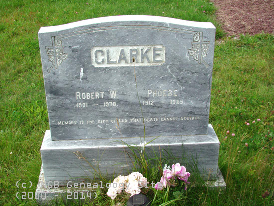 Robert and Phoebe Clarke