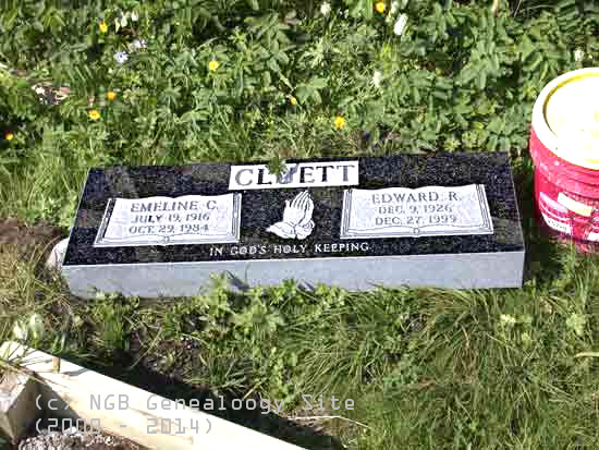 Emeline C. and Edward R. CLUETT