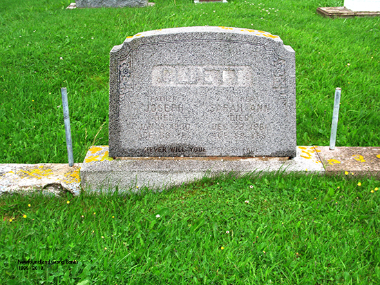 Joseph & Sarah Cluett