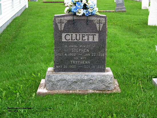 Stephen & Tryphena Cluett