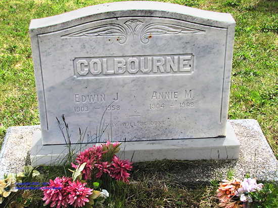Edwin J & Annie M. Colbourne