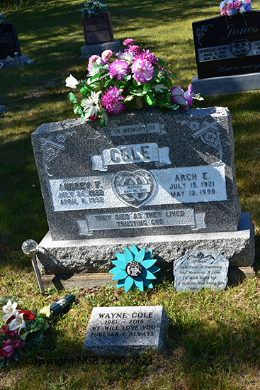 Arch E. & Audrey F. Cole