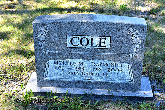 Raymond J. & Myrtle M. Cole