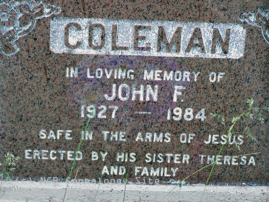 John F. Coleman