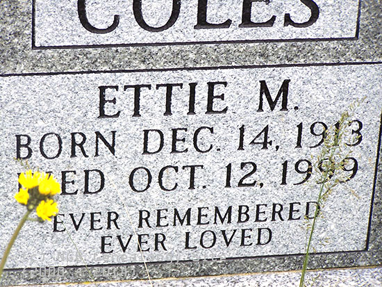 Ettie M. Coles